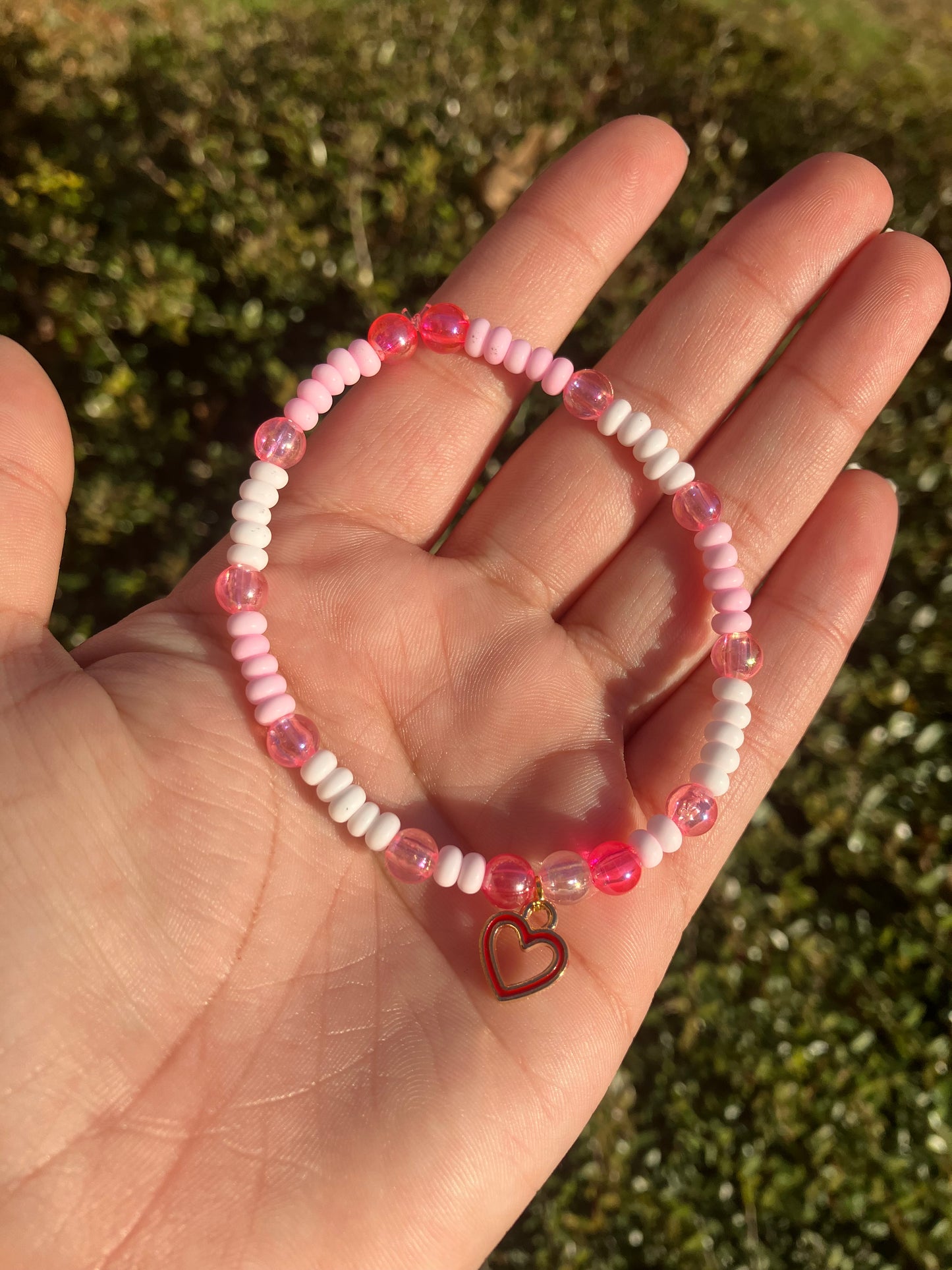 Heart Charm Bracelet