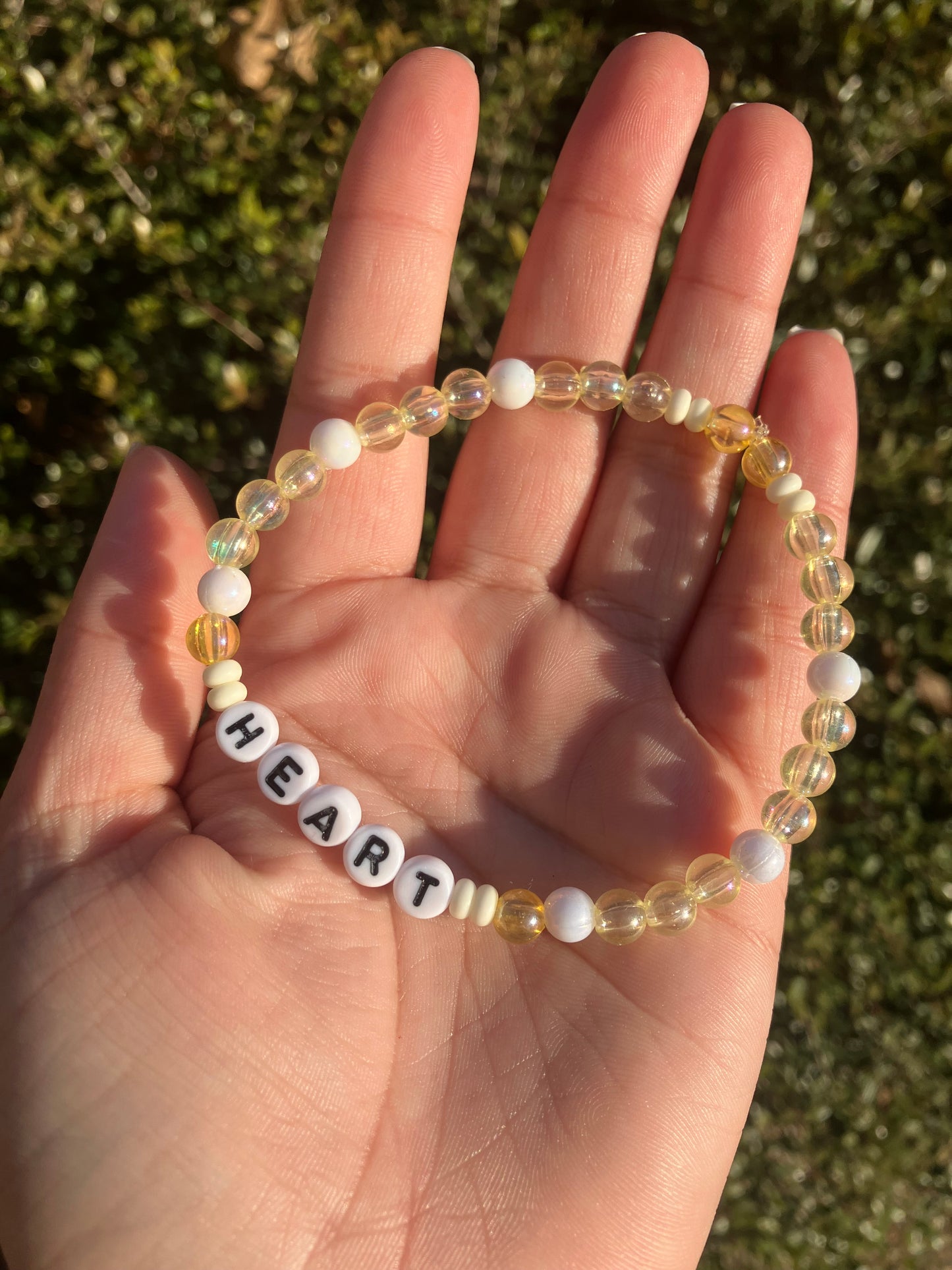 Beaded Word Bracelets