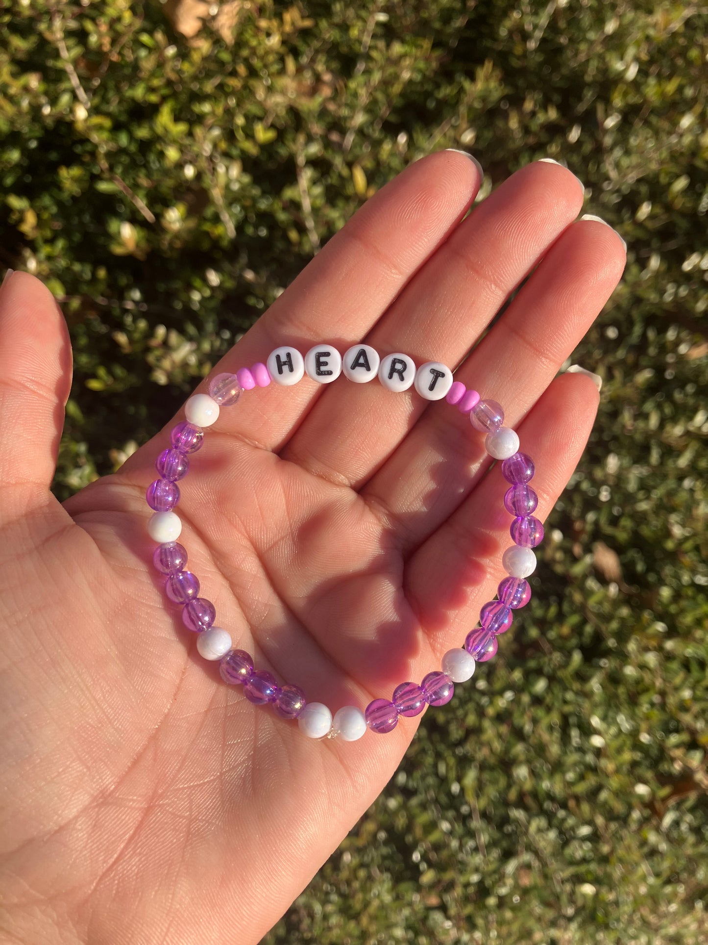 Beaded Word Bracelets